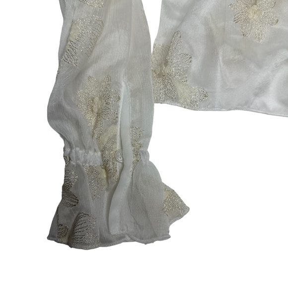 NWT Anthropologie Pink Layered Sweater Vest Blouse xxs - Picture 10 of 14